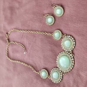 Charming Charlie Necklace & Earring Set
